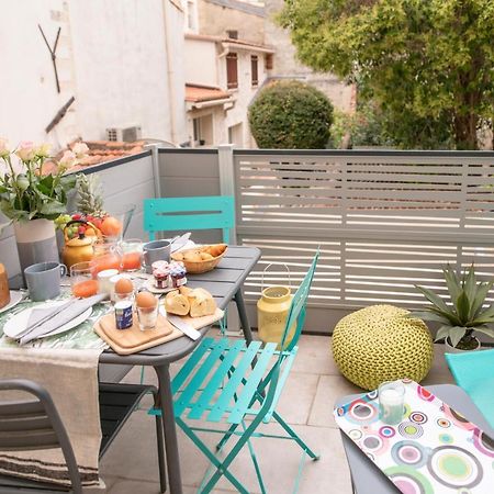 Suite Oisivete Avec Terrasse Vue Sur Patio Et Clim Montpellier Buitenkant foto